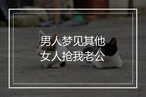 男人梦见其他女人抢我老公