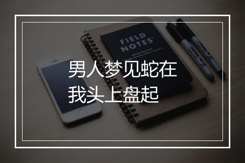 男人梦见蛇在我头上盘起