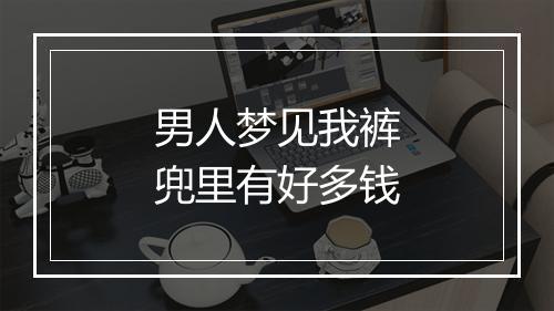 男人梦见我裤兜里有好多钱