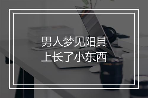 男人梦见阳具上长了小东西