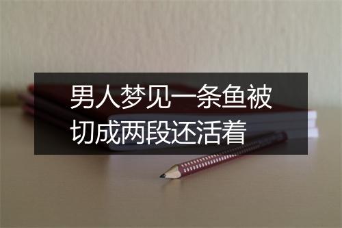 男人梦见一条鱼被切成两段还活着