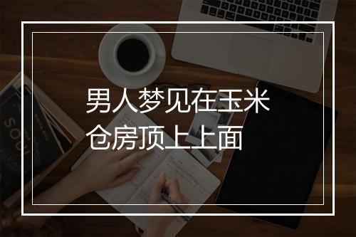 男人梦见在玉米仓房顶上上面