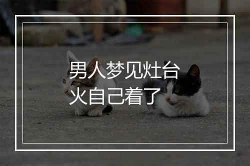 男人梦见灶台火自己着了