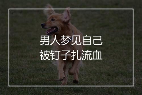 男人梦见自己被钉子扎流血