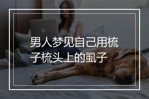 男人梦见自己用梳子梳头上的虱子