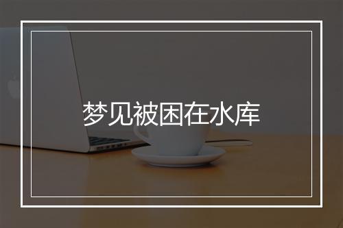 梦见被困在水库