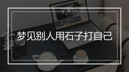 梦见别人用石子打自己