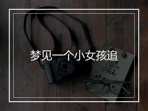 梦见一个小女孩追