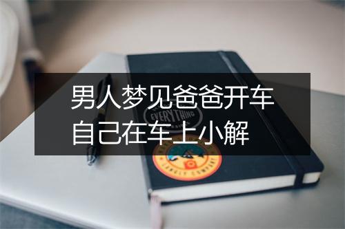 男人梦见爸爸开车自己在车上小解