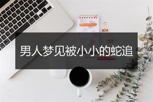 男人梦见被小小的蛇追