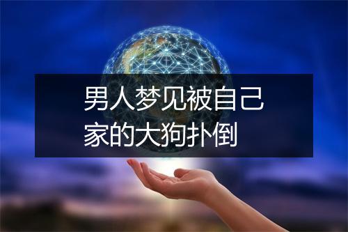 男人梦见被自己家的大狗扑倒