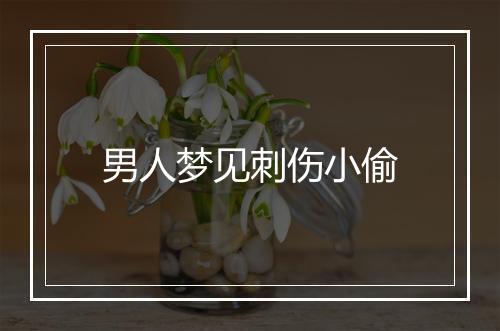 男人梦见刺伤小偷