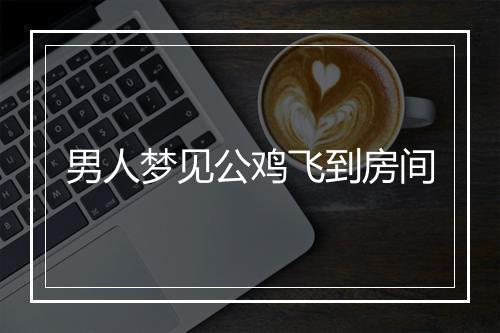 男人梦见公鸡飞到房间