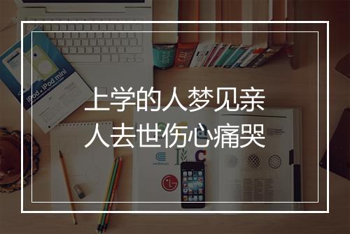 上学的人梦见亲人去世伤心痛哭