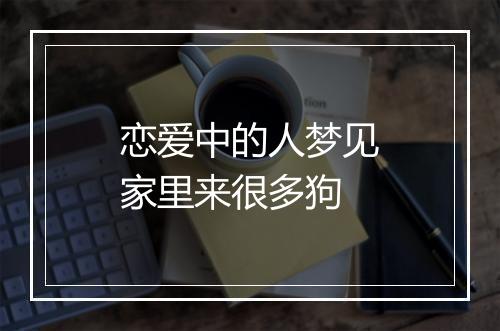 恋爱中的人梦见家里来很多狗