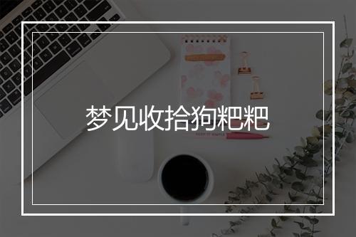 梦见收拾狗粑粑