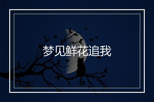 梦见鲜花追我