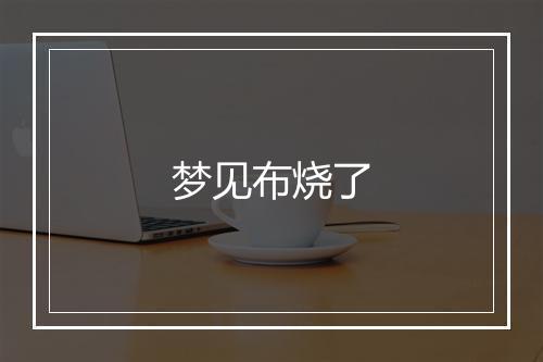 梦见布烧了