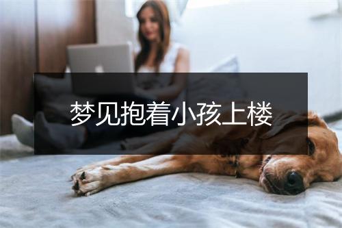 梦见抱着小孩上楼