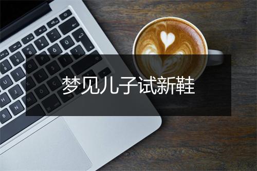 梦见儿子试新鞋