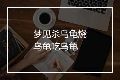 梦见杀乌龟烧乌龟吃乌龟