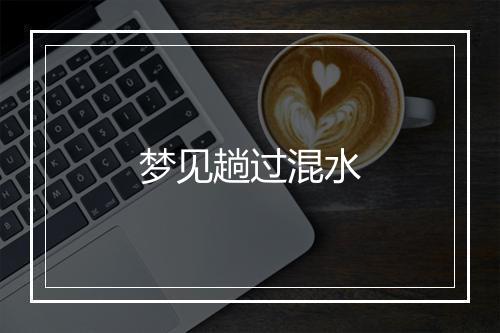 梦见趟过混水