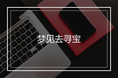 梦见去寻宝