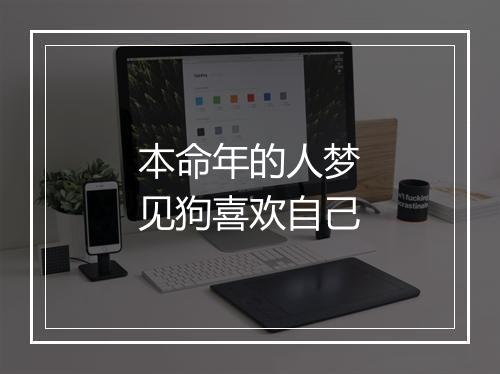 本命年的人梦见狗喜欢自己